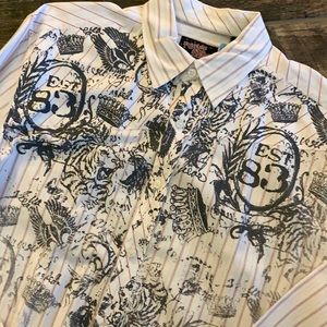 Men’s Button Down Top